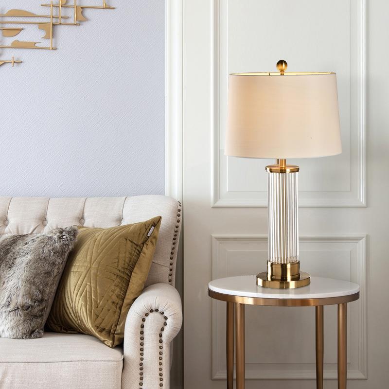 Elegant Crystal Table Lamp