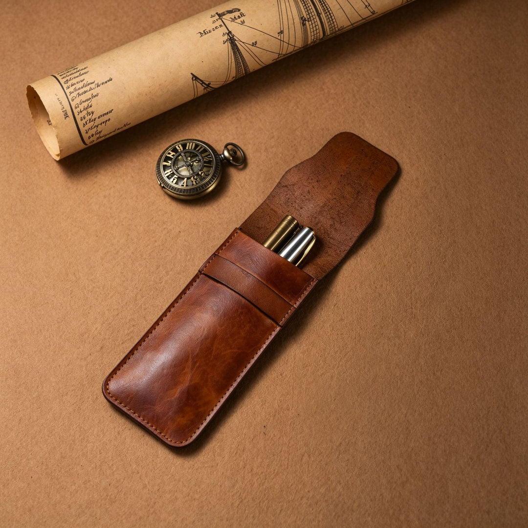 Leather Pen Case