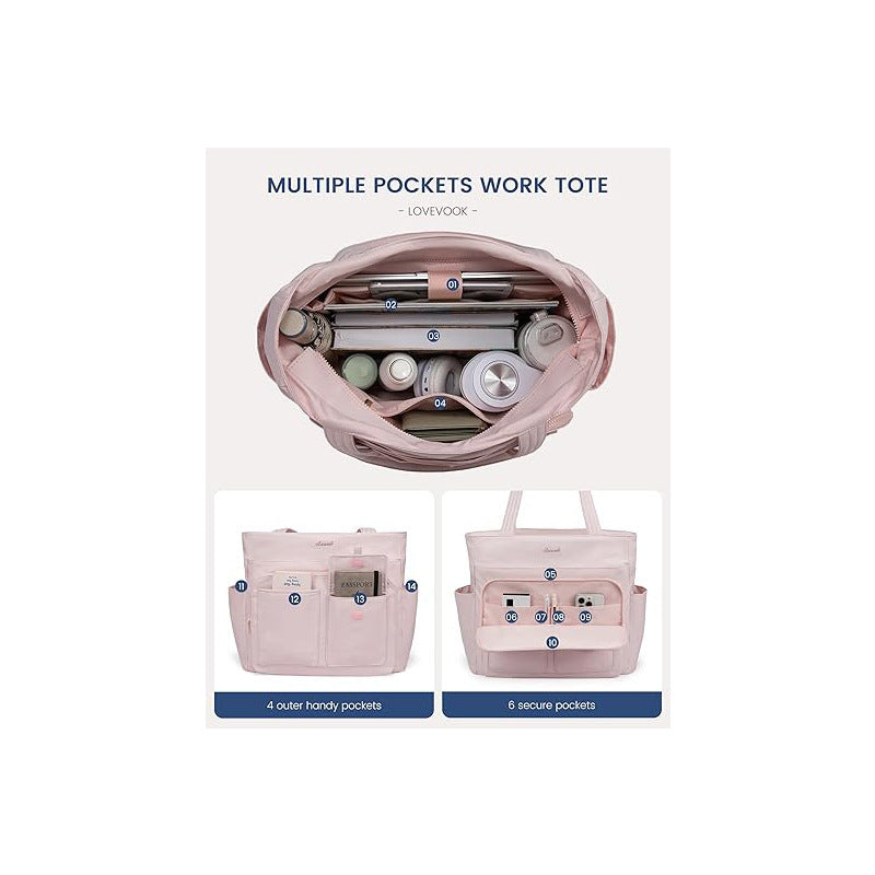 Practical carry bag with numerous compartments Stornfield