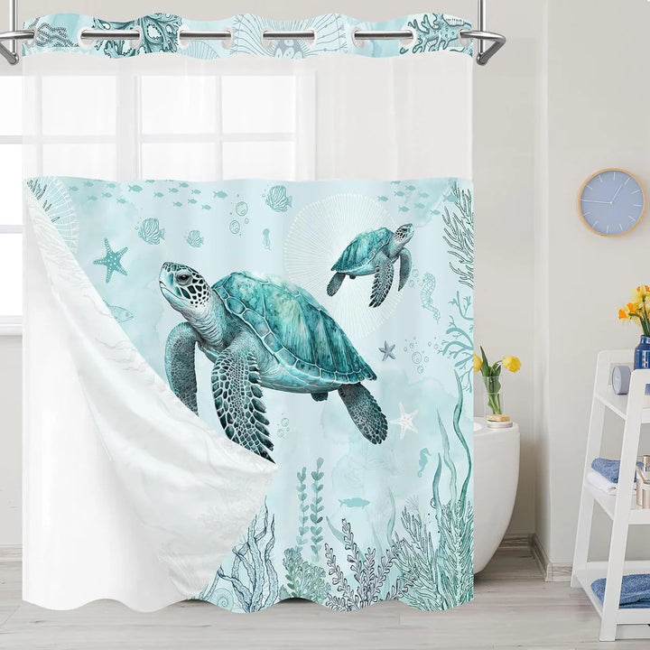 Artistic Floral Shower Curtain Stornfield