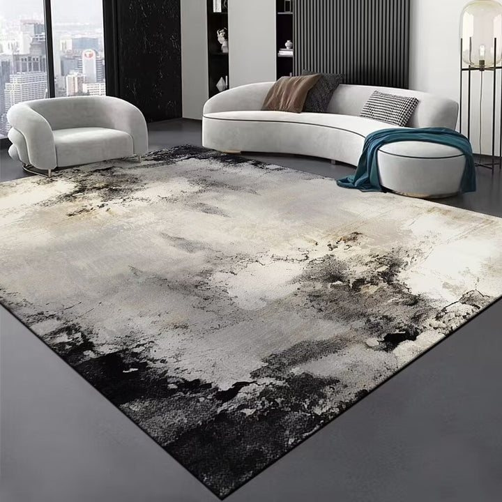 Contemporary Wave Pattern Area Rug Stornfield