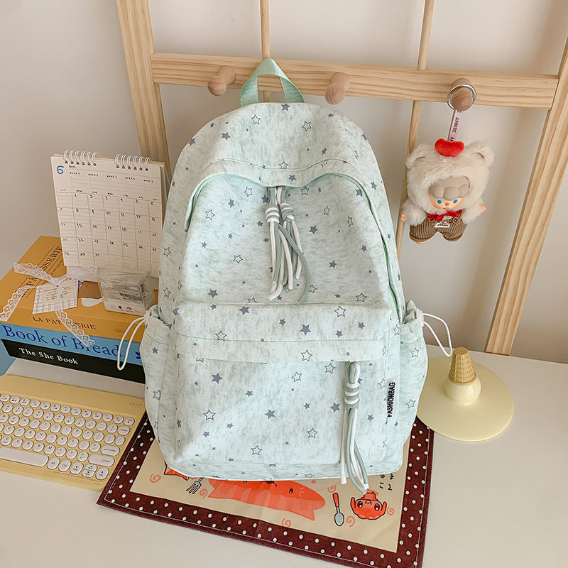 Star-Patterned Casual Backpack Stornfield 1791204705
