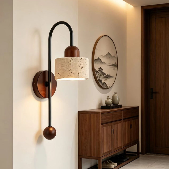 Wall-Mounted Sculptural Sconce