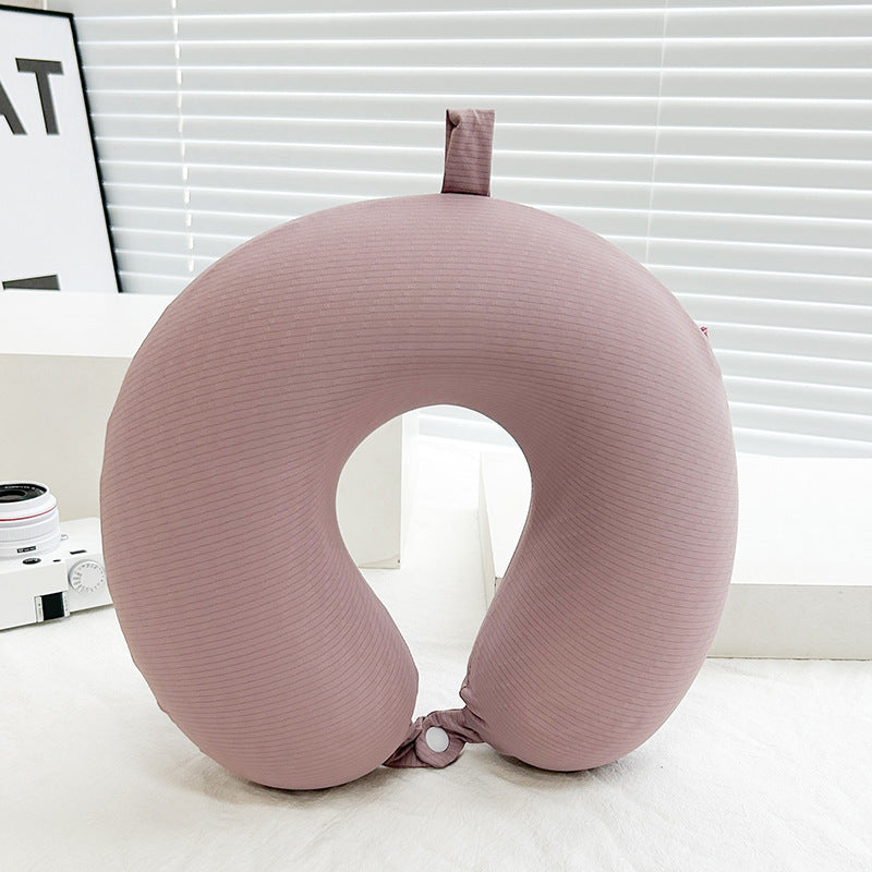 Unisex Travel Pillow with ergonomic design and breathable cover Stornfield