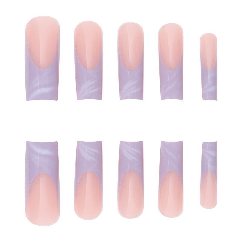 Long Acrylic Press-On Nail Set with Ombre Effect Stornfield