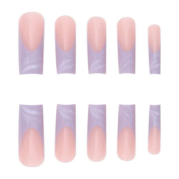 Long Acrylic Press-On Nail Set with Ombre Effect Stornfield