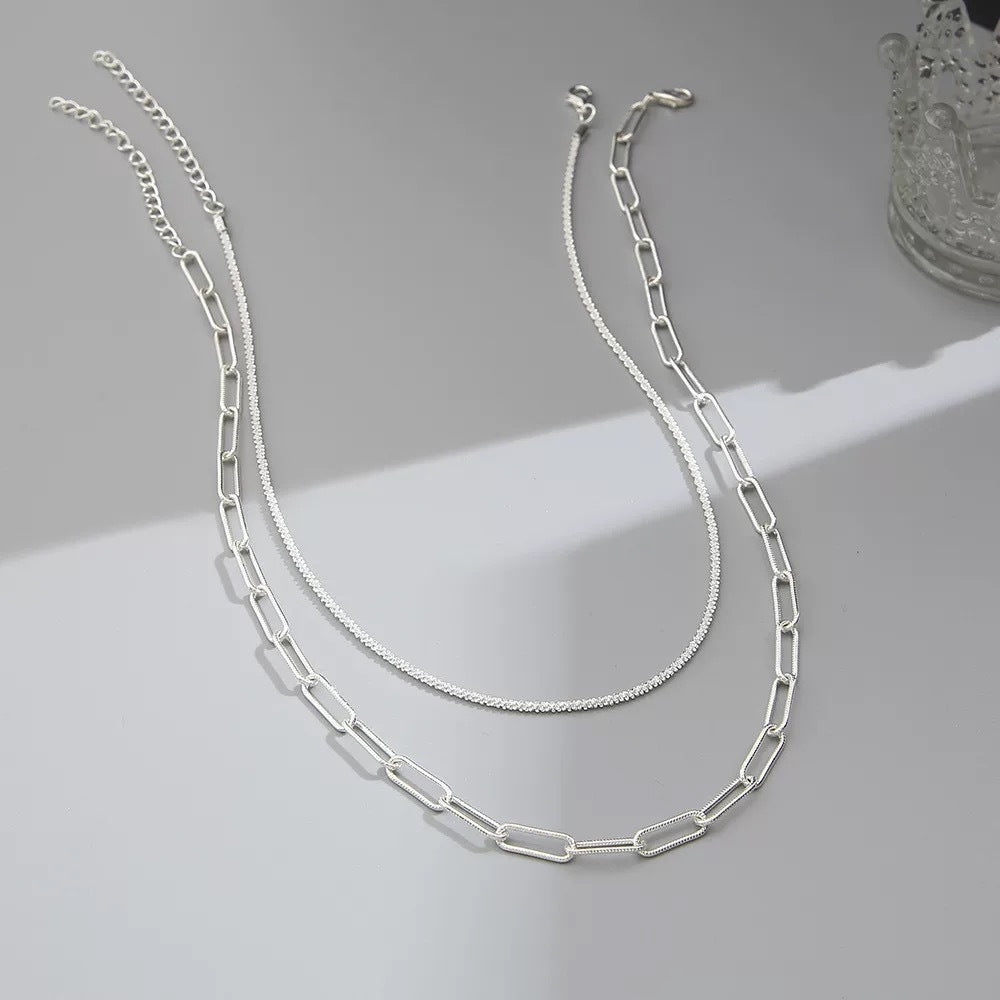 Layered Chain Link Necklace Stornfield