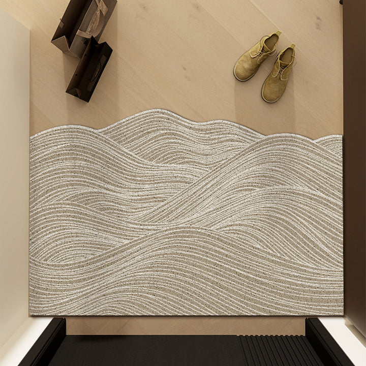 Wavy Design Indoor Floor Mat