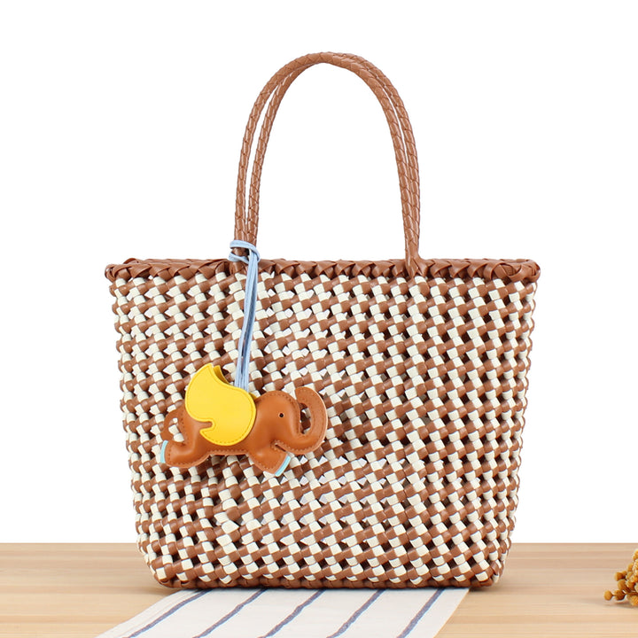 Creative Tote Bag with Playful Elephant Jewelry Stornfield