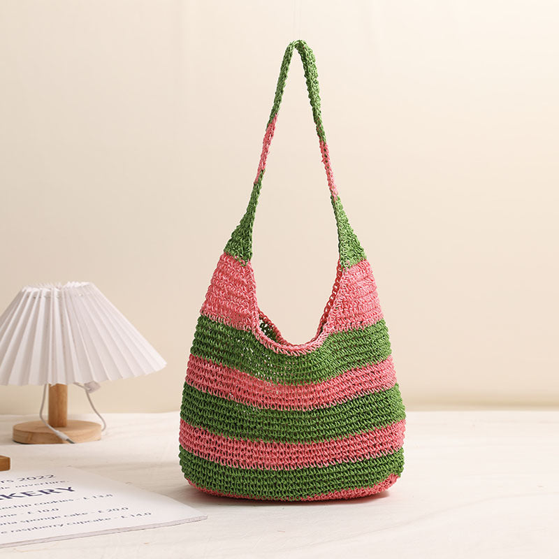 Casual Tote Bag in Striped Design Stornfield