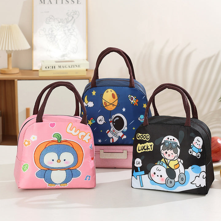 Cartoon-Themed Insulated Lunch Bag Stornfield