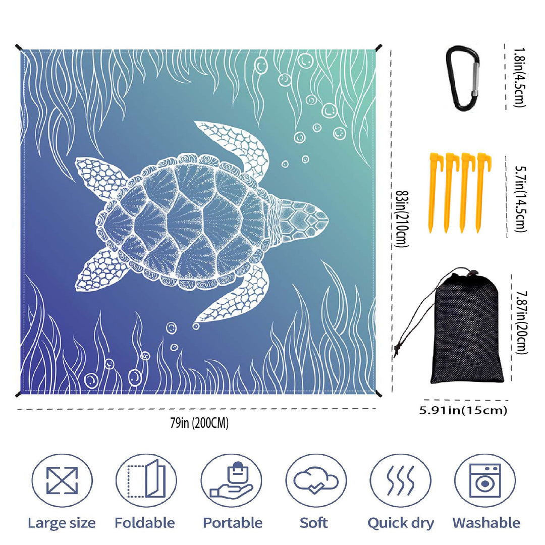 Large Outdoor Multi-Functional Picnic Blanket Stornfield