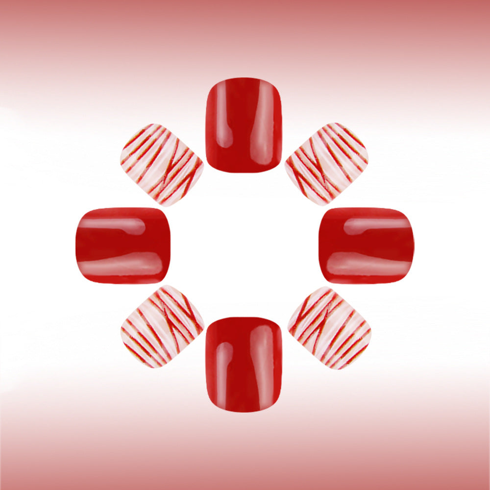Heart-Themed Nail Art Stornfield