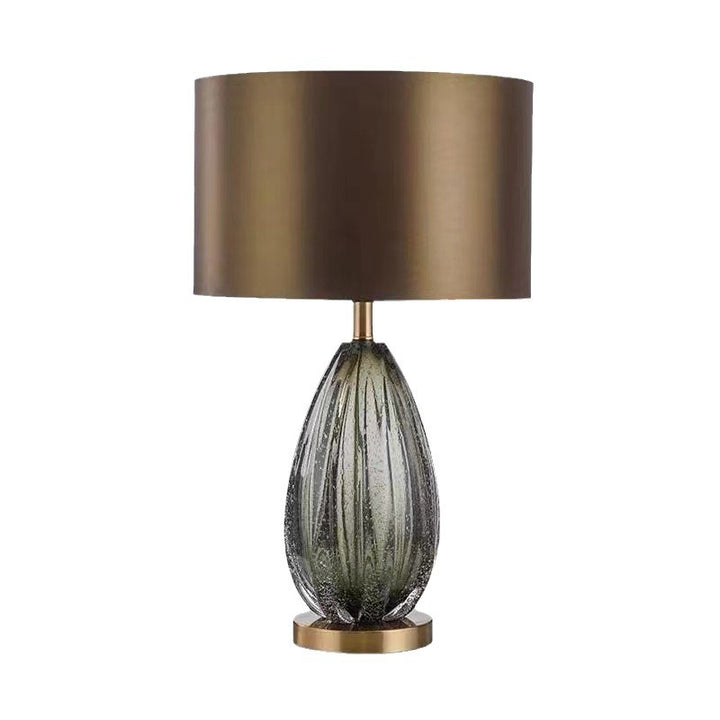 Modern Textured Glass Table Lamp