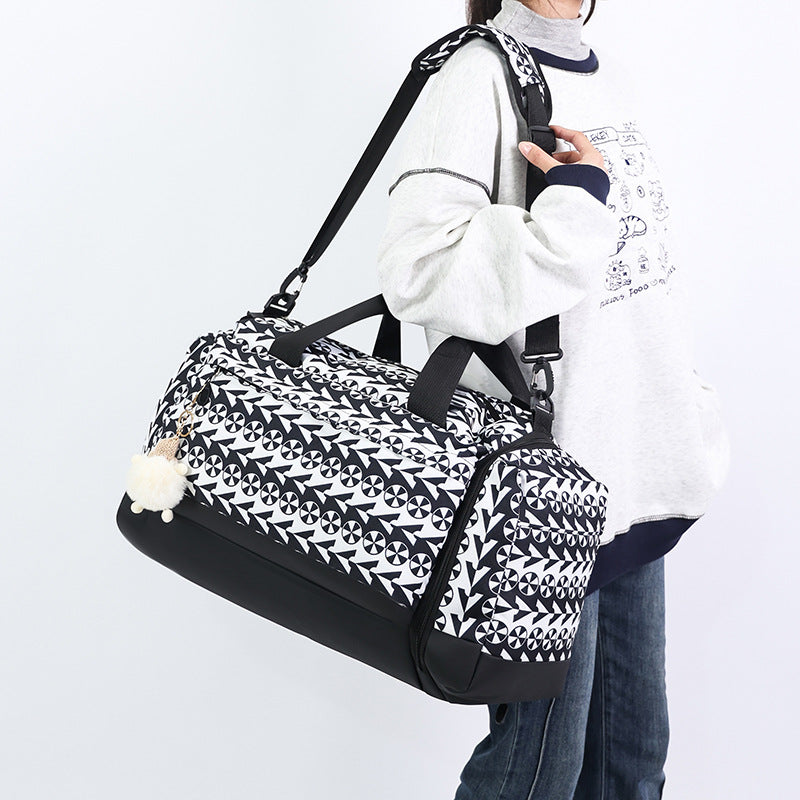 Stylish Patterned Duffle Bag Stornfield