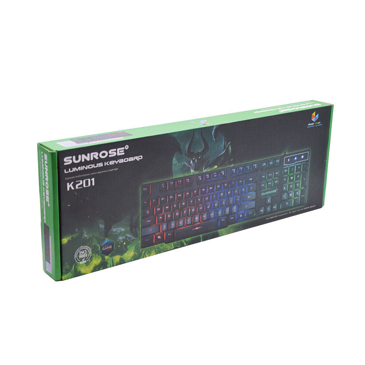 RGB Backlit Gaming Keyboard with Precision Switches Stornfield