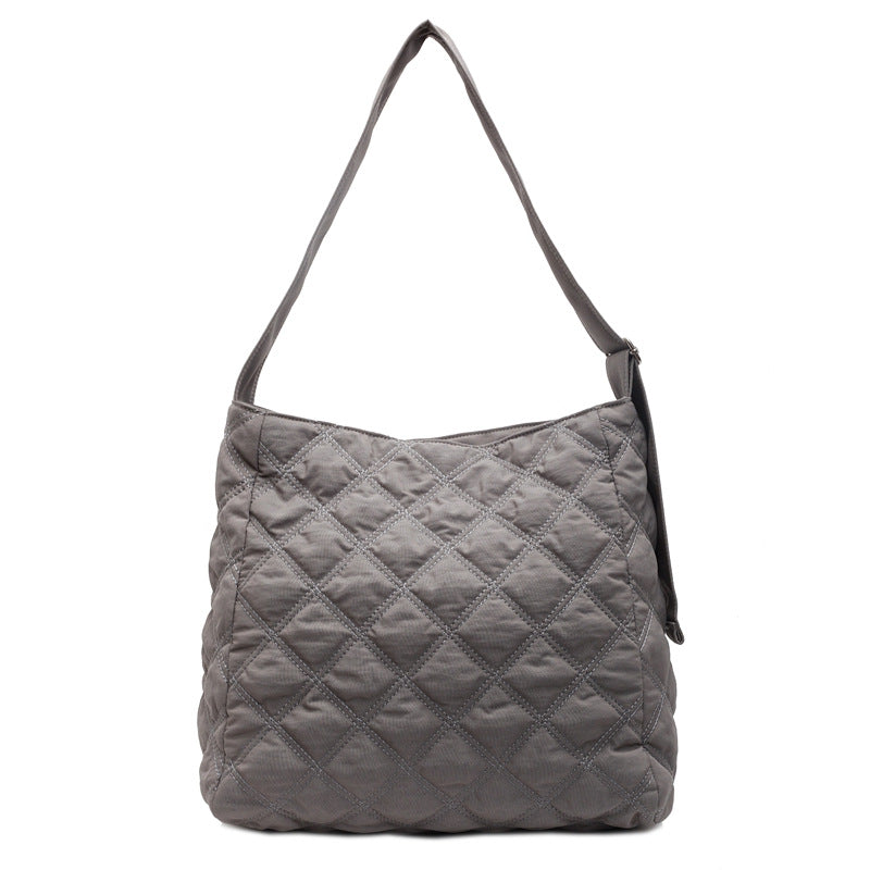 Quilted Soft Fabric Shoulder Bag Stornfield