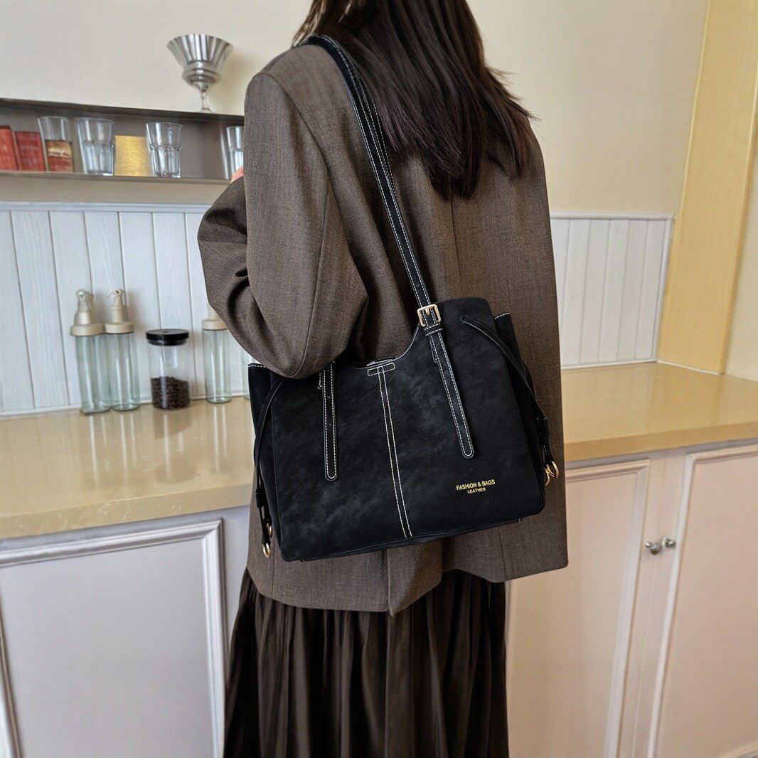 Versatile Everyday Leather Tote