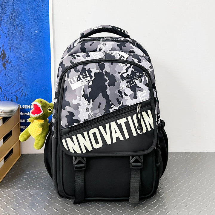 Stylish Camo Print Backpack Stornfield