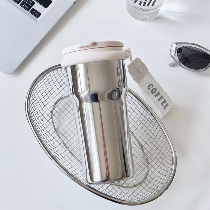 Ladies thermos mug with stylish flower design Stornfield
