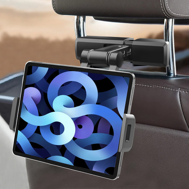 adjustable car headrest tablet and phone holder mount Stornfield