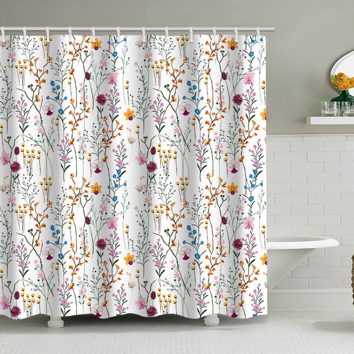 Floral Patterned Shower Curtain Stornfield 1784860161