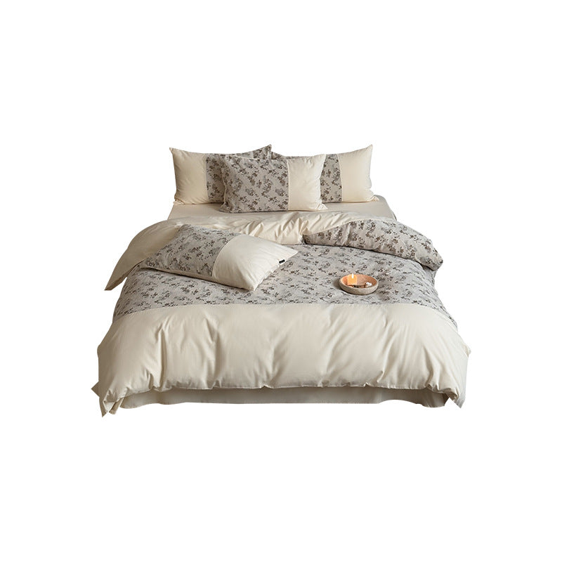 Botanical Patchwork Duvet Cover Set