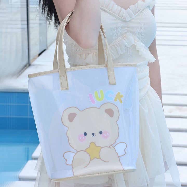 Leisure Handbag With Cute Bear Design Stornfield