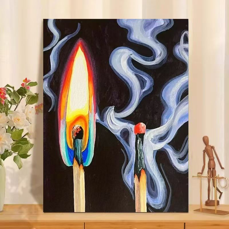 Abstract Smoke Art Print Stornfield