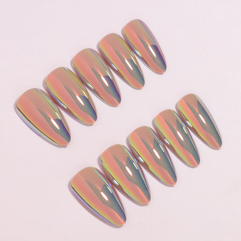 Premium Glossy Gel Press-On Nails Stornfield