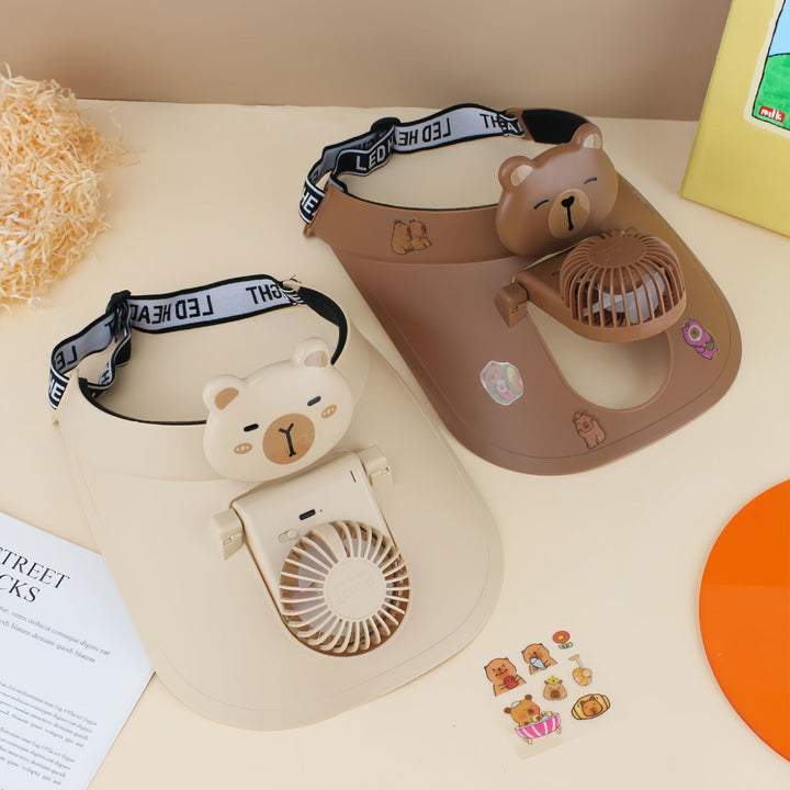 Women's Portable Handheld Fan with Panda Design Stornfield