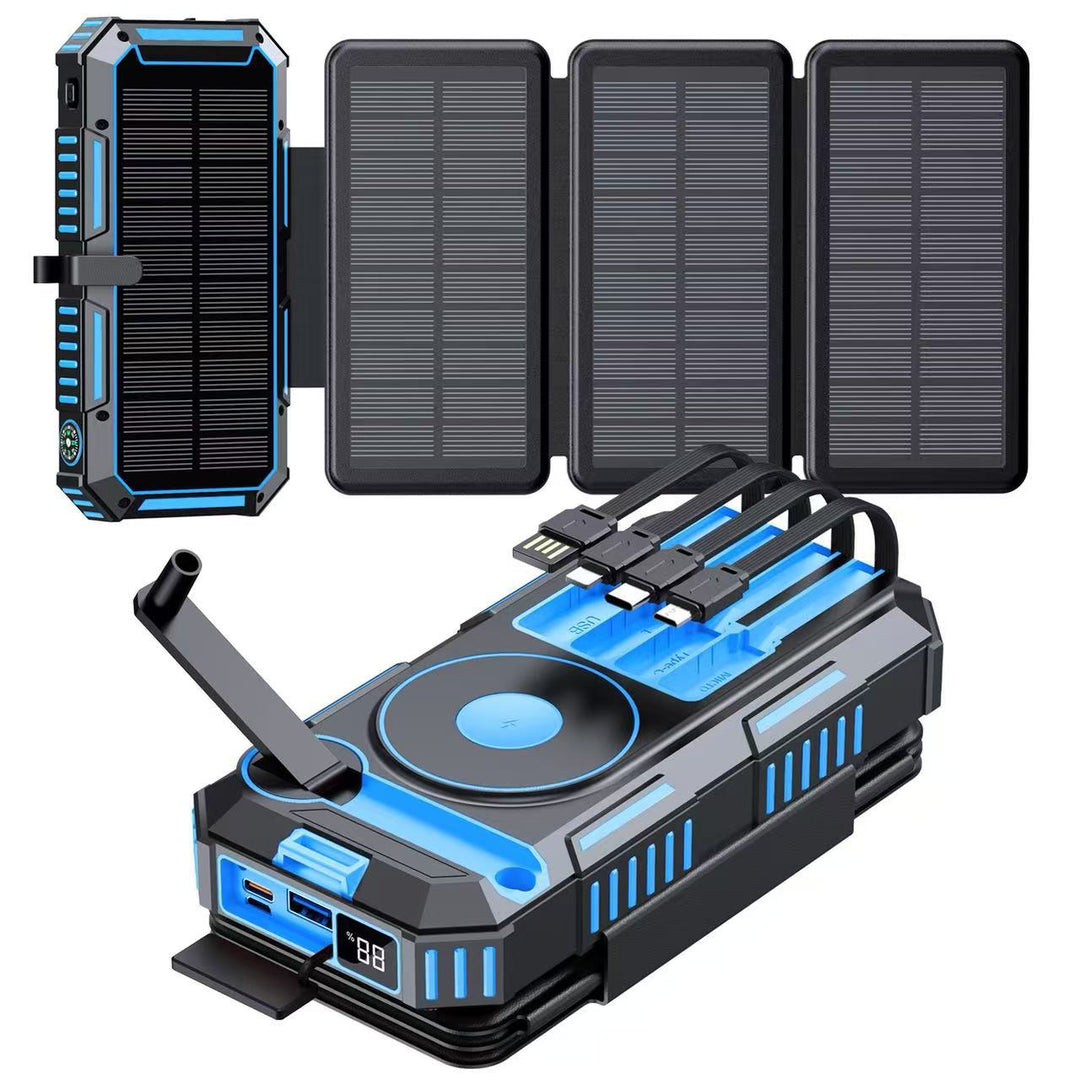Solar Powerbank with Wireless Charging Function by Stornfield