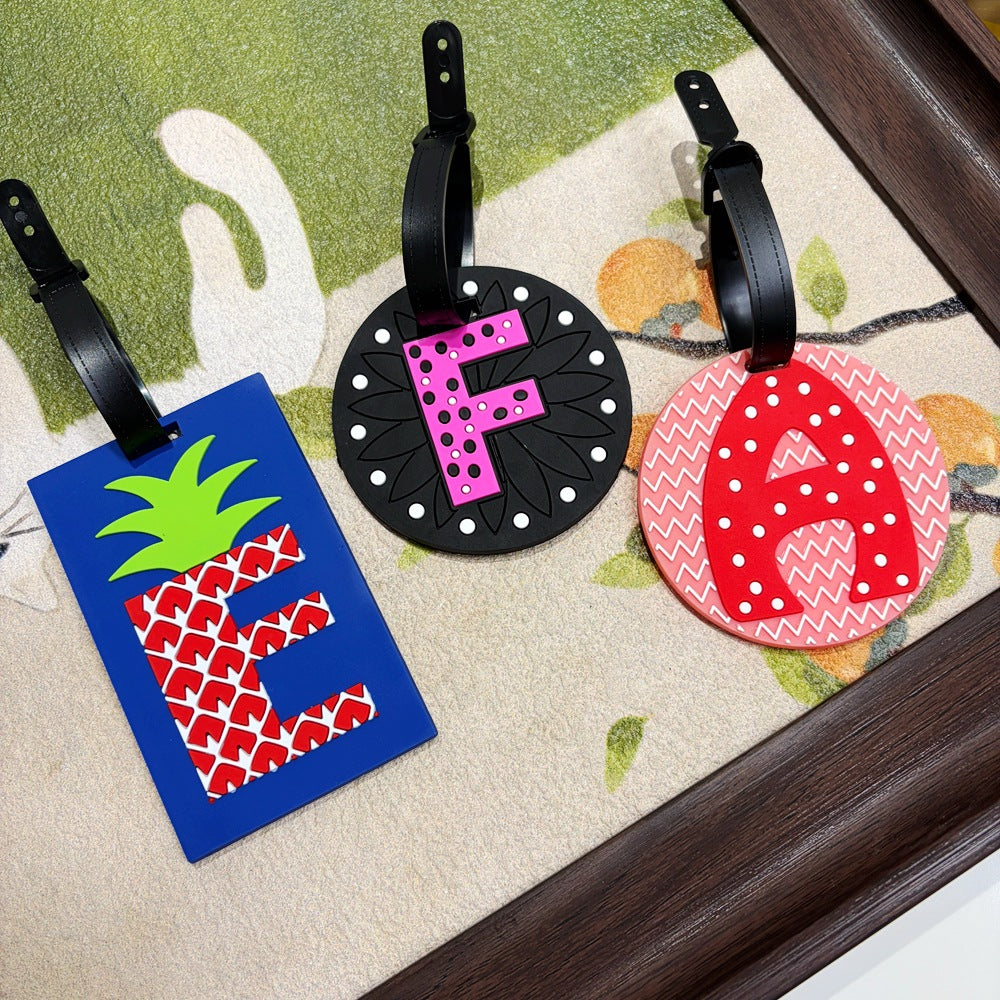 Playful Alphabet Luggage Tag Stornfield
