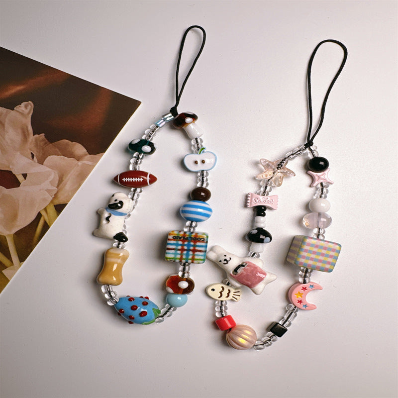 Fun-Themed Beaded Eyewear Lanyard Stornfield