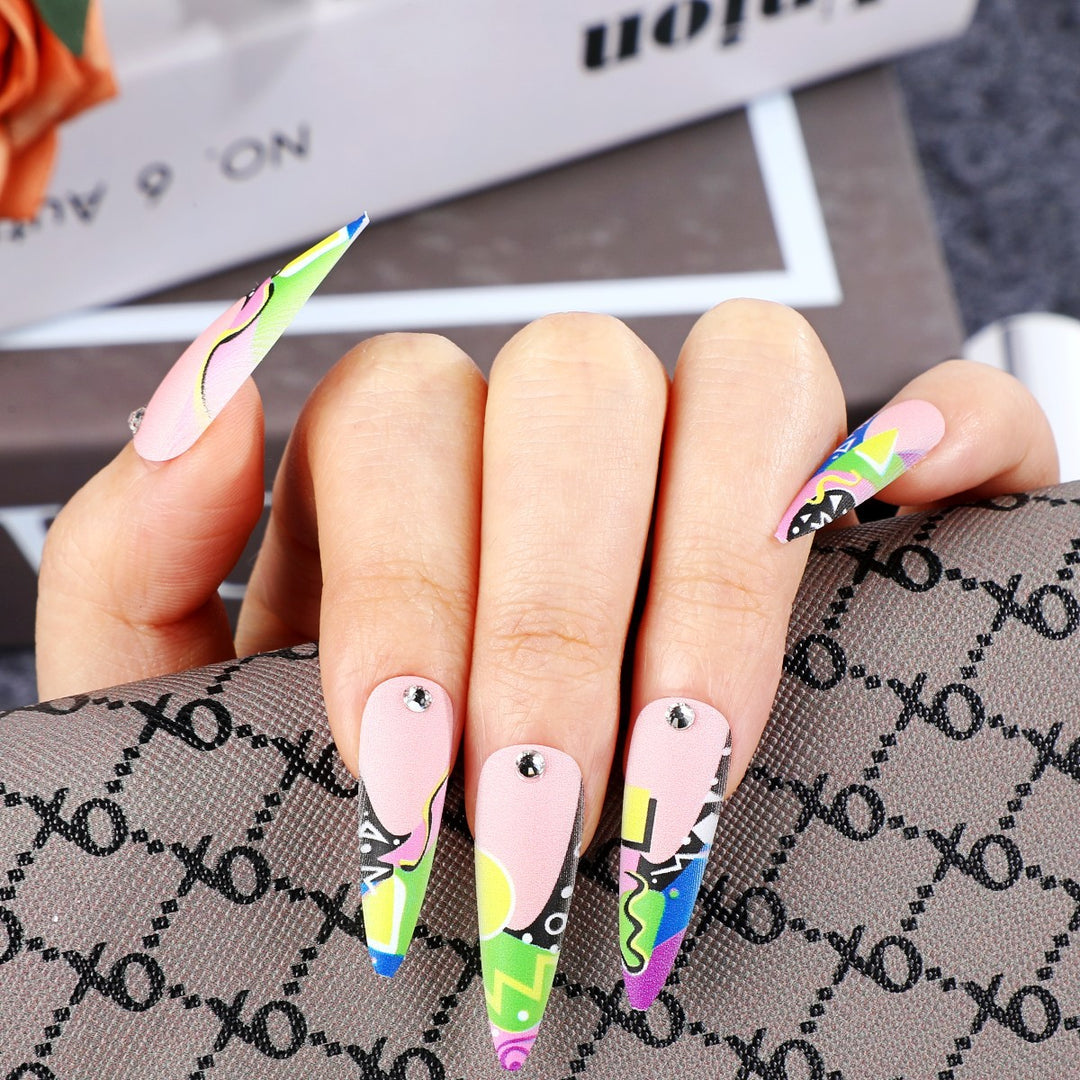Art Nail Set in Creative Modern Design Stornfield