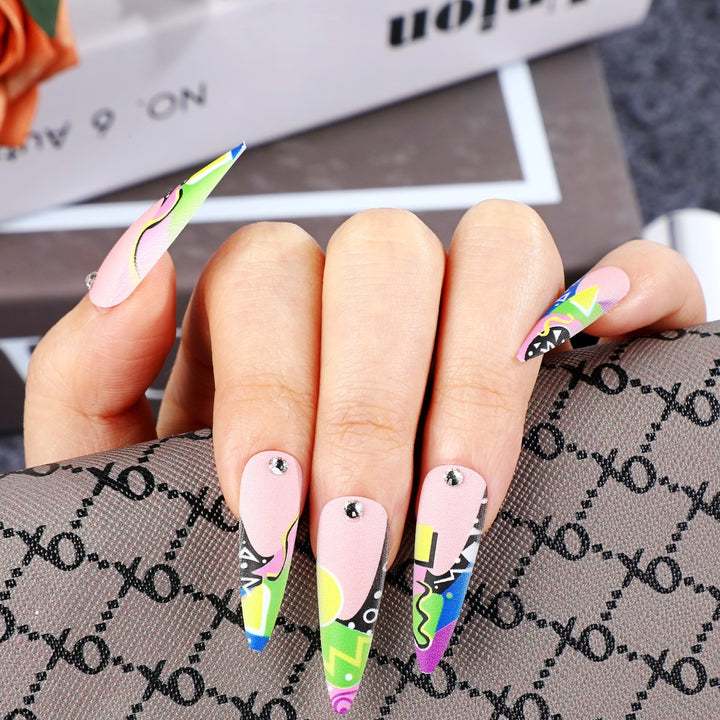 Art Nail Set in Creative Modern Design Stornfield