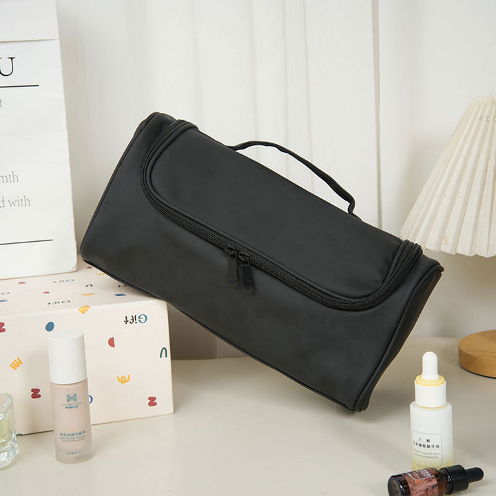 Travel cosmetics bag with multiple compartments Stornfield