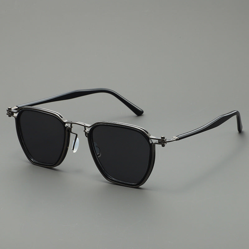 Ladies stylish sunglasses with angular design and UV protection Stornfield