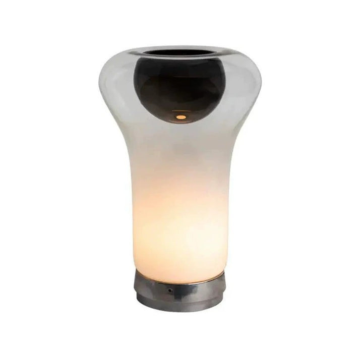 Modern Glass Accent Table Lamp