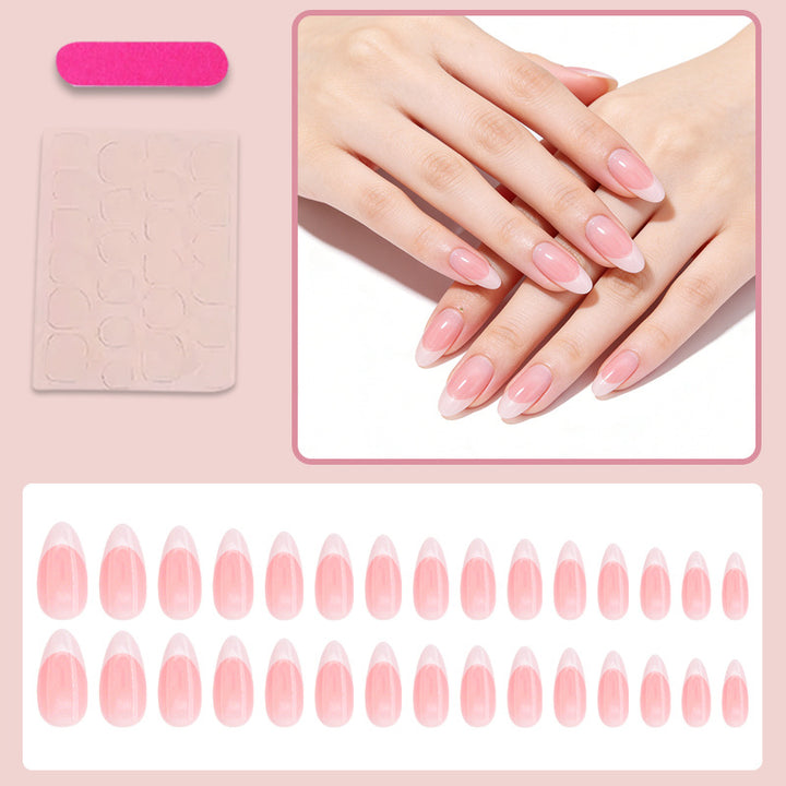 Artificial nails with elegant French tip Stornfield