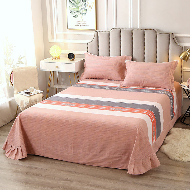 Floral Patterned Bed Cover Set