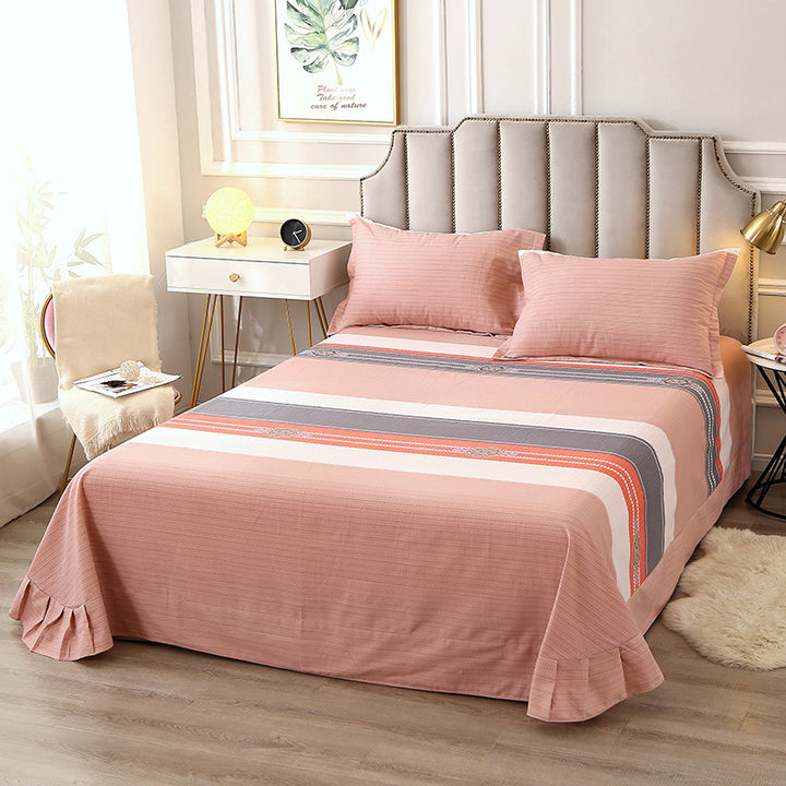 Floral Patterned Bed Cover Set