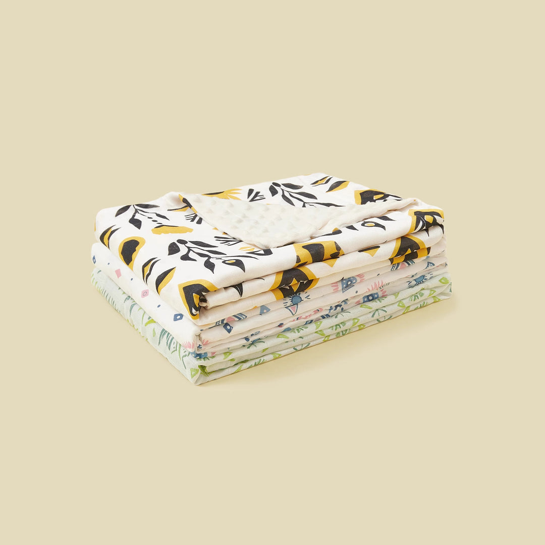 Soft Cotton Muslin Baby Blanket Stornfield