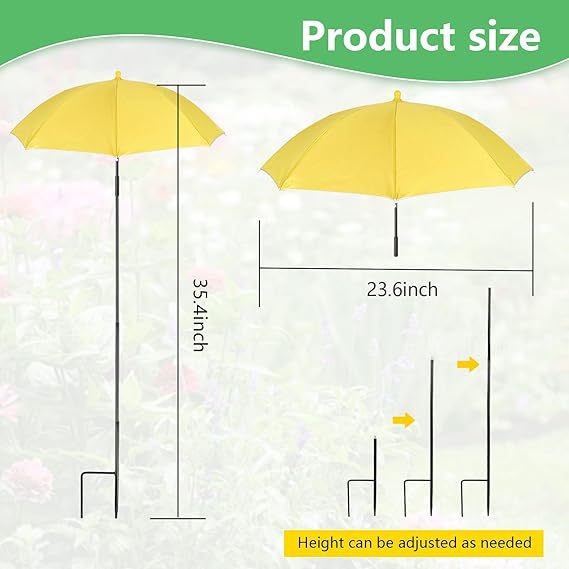 Women's sun protection umbrella with flexible tripod Stornfield