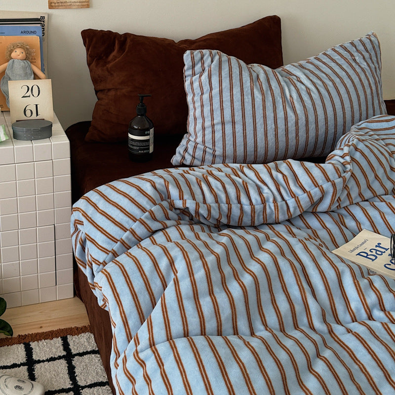 Playful Pear Patterned Fleece Blanket