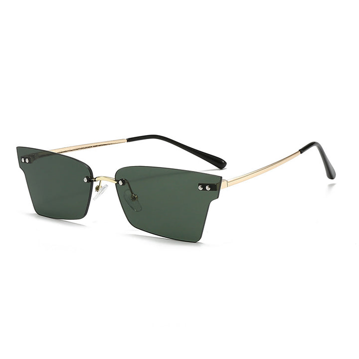 Ladies trendy geometric sunglasses with ultra-light frame Stornfield