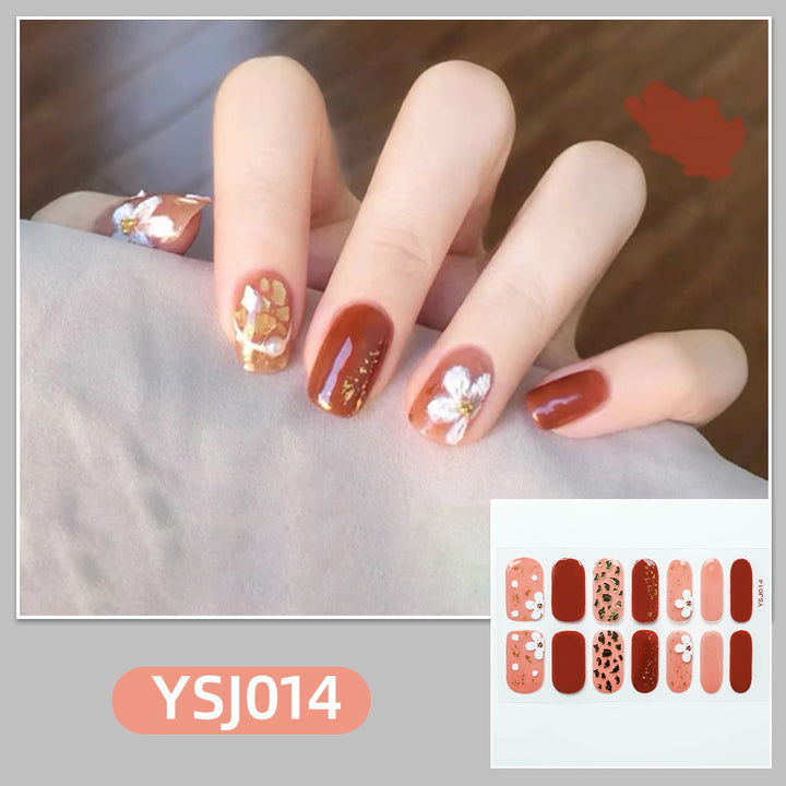 Artistic nail decoration with glitter details Stornfield