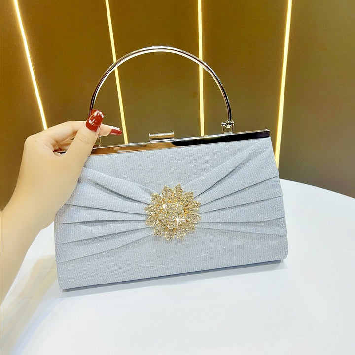 Glamorous Metallic Evening Handbag