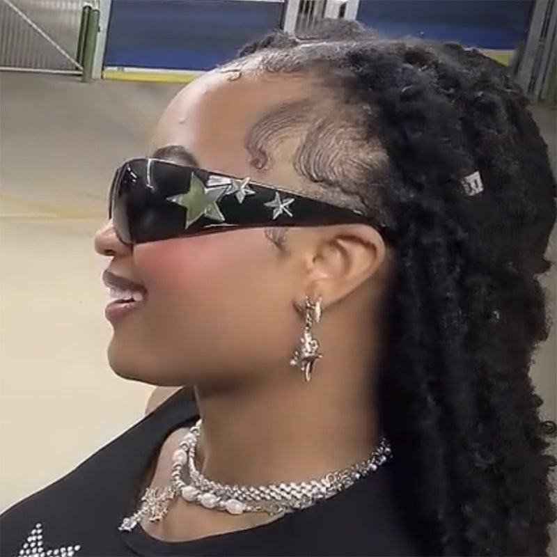 Women's trendy sunglasses with unique star design Stornfield