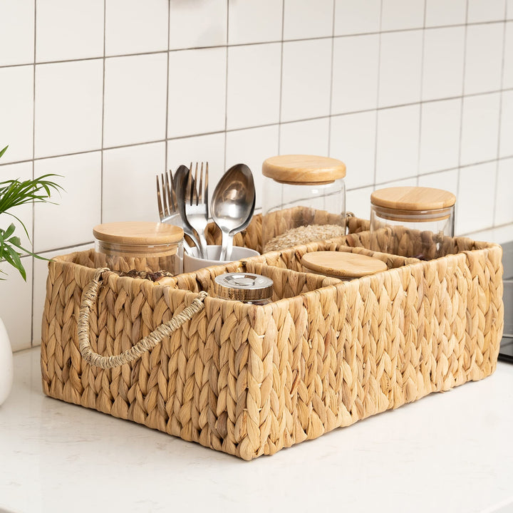 Handwoven Round Storage Tray Stornfield